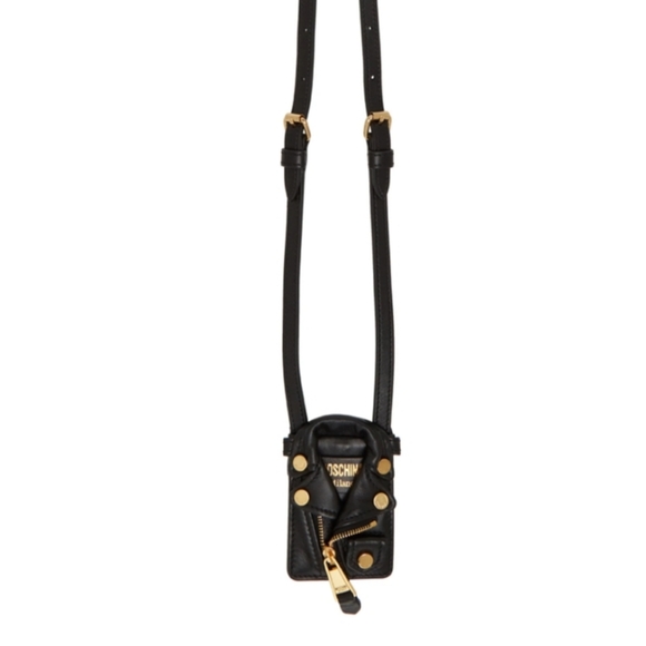 Moschino Biker Mini Crossbody NWT NIB - Picture 3 of 7
